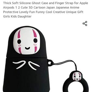 Kanonashi No Face Man Airpods case NWOT